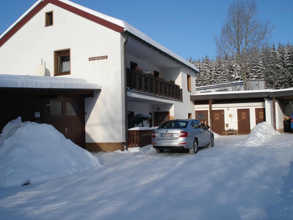 Apartmán Haus Steinwaldblick Bernlohe  Exteriér fotografie